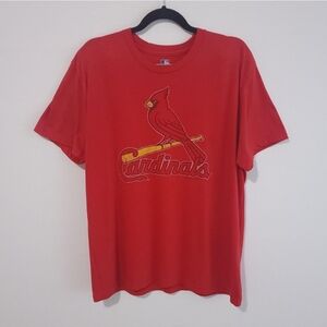 St. Cardinals Men Size XL Red Slightly faded 2011 graphic print t-shirt